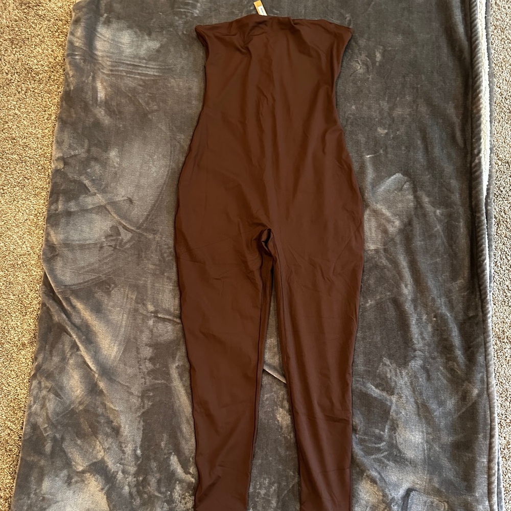 Skims Strapless Jumpsuit